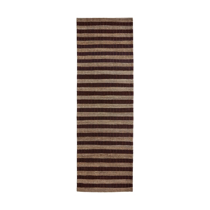 Block ラグ brown-natural - 90x300 cm - House Doctor | ハウスドクター