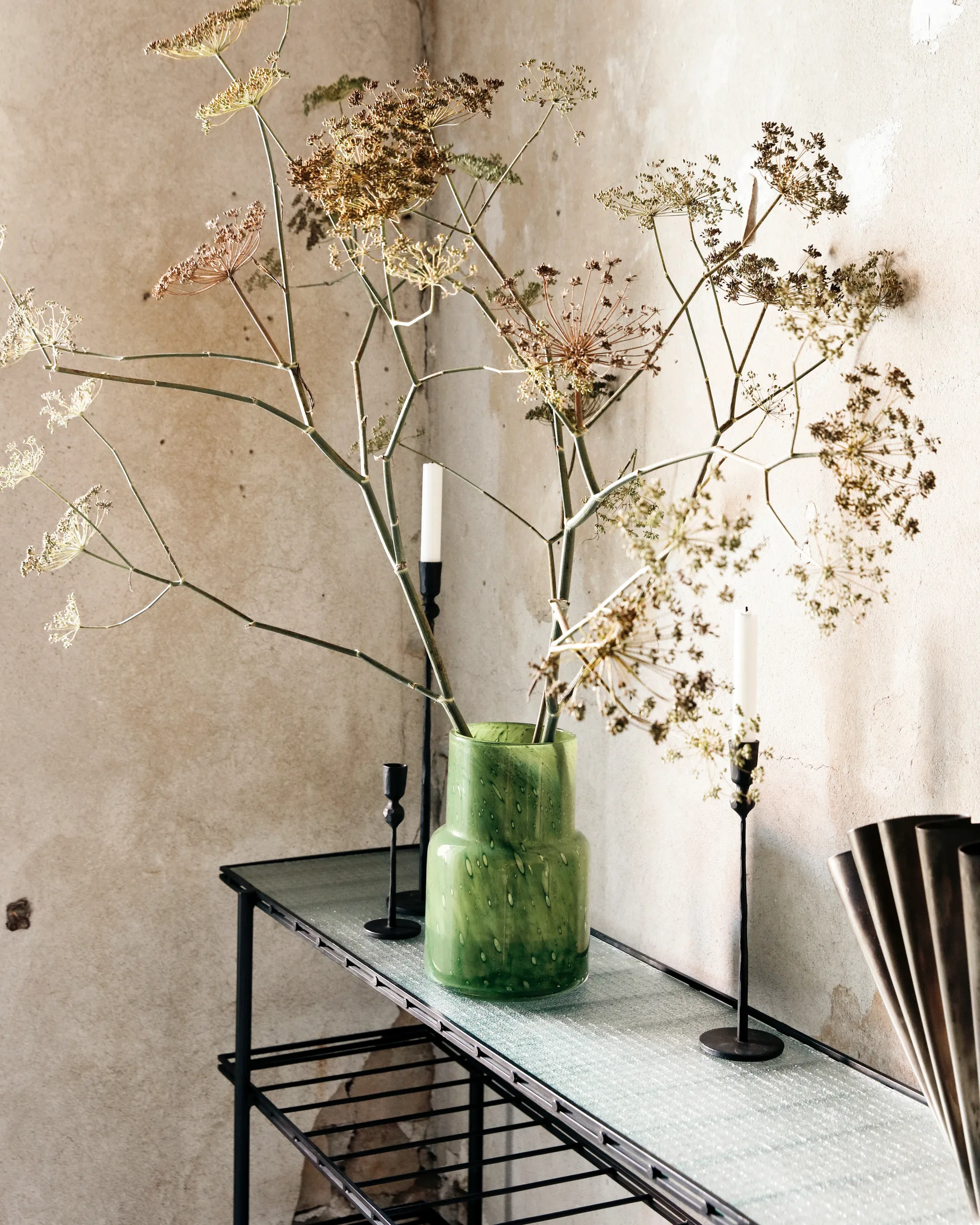 Bole 花瓶 Ø17.5 cm, Dark green House Doctor | ハウスドクター