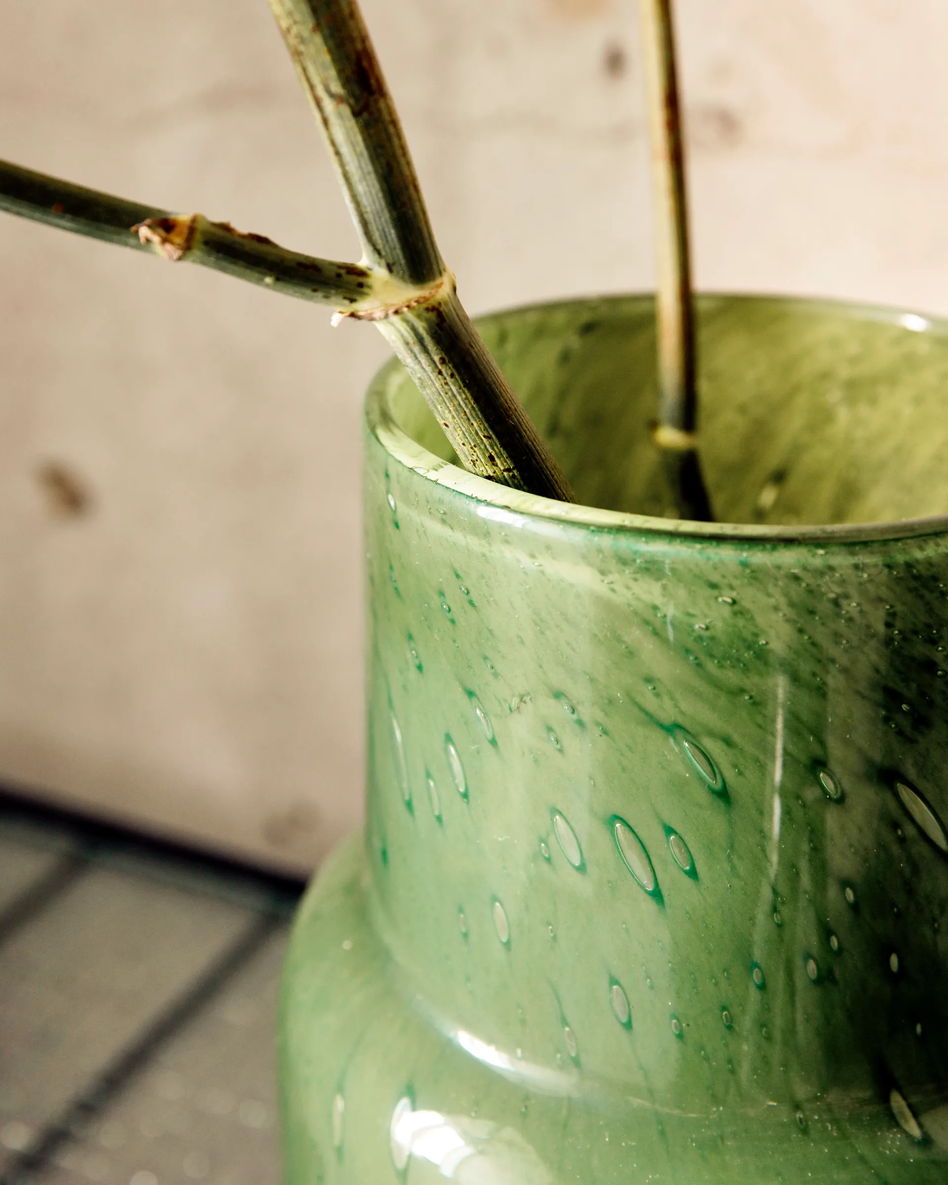 Bole 花瓶 Ø17.5 cm, Dark green House Doctor | ハウスドクター