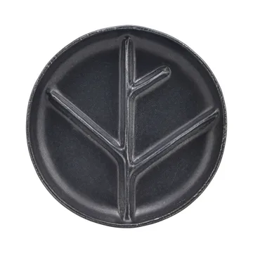 Branch プレート Ø22.3 cm - dark grey - House Doctor | ハウスドクター