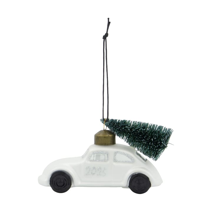 Car クリスマスオーナメント - White-silver - House Doctor | ハウスドクター