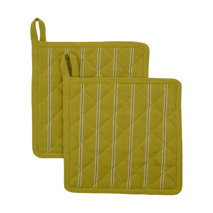 Chef 鍋ホルダー 22x22 cm 2枚 - Mustard yellow - House Doctor | ハウスドクター
