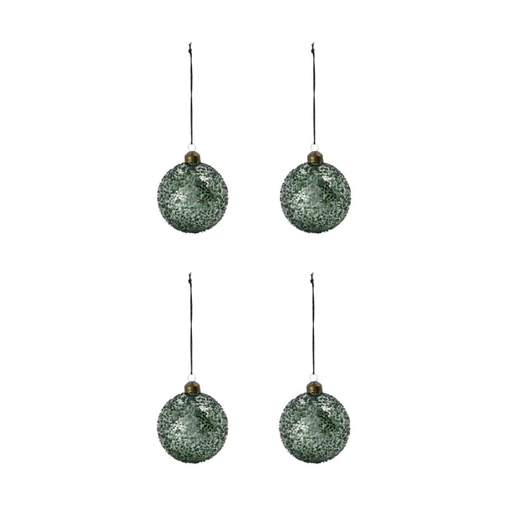 Chosen クリスマスオーナメント Ø8 cm 4-pack - Green - House Doctor | ハウスドクター