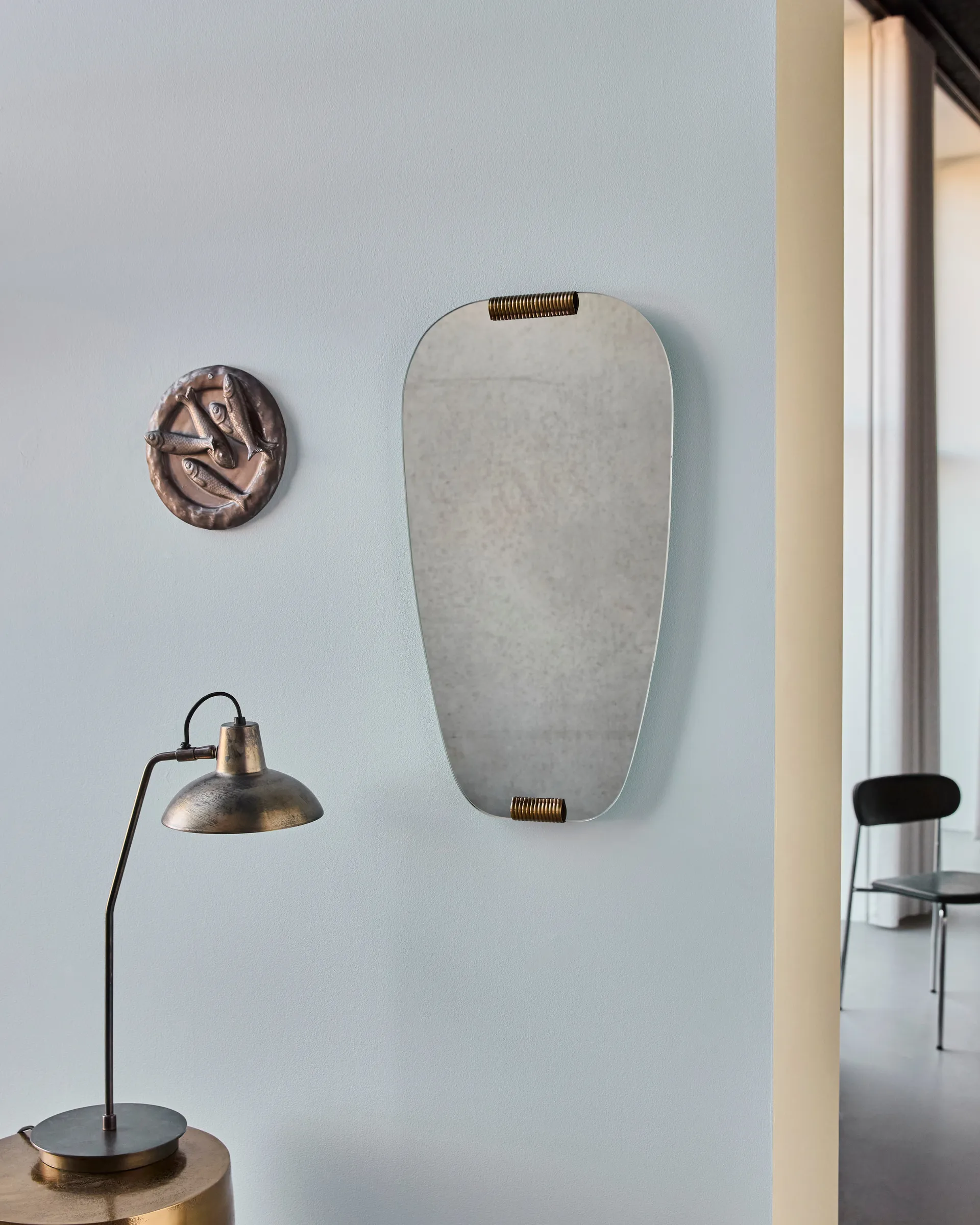 Clips ミラー 32x58 cm, Golden House Doctor | ハウスドクター