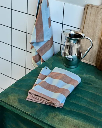 Cook キッチンタオル 55x75 cm 3枚セット - Light blue-brown - House Doctor | ハウスドクター