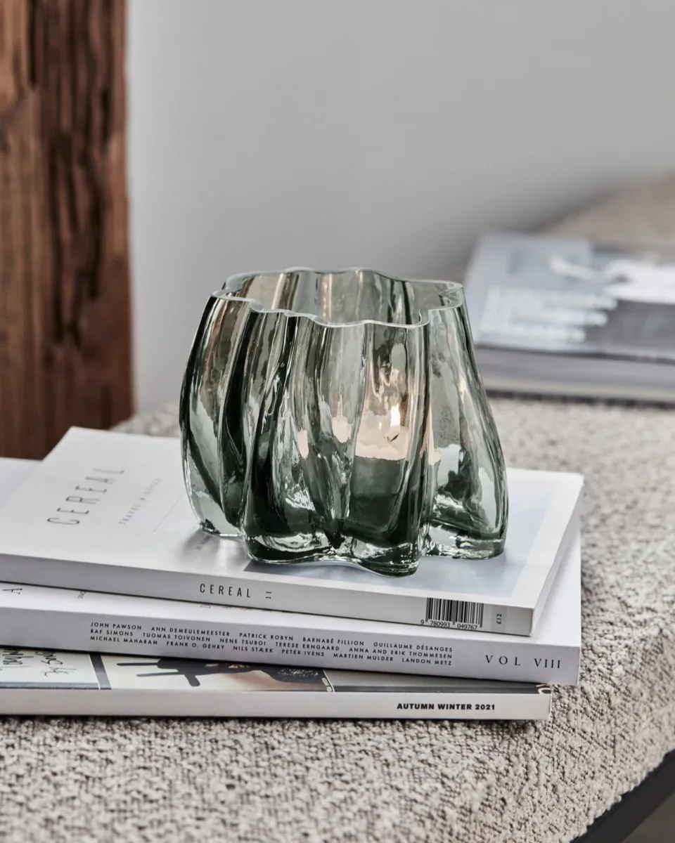 Curva ティーライトホルダー, Smoky grey House Doctor | ハウスドクター