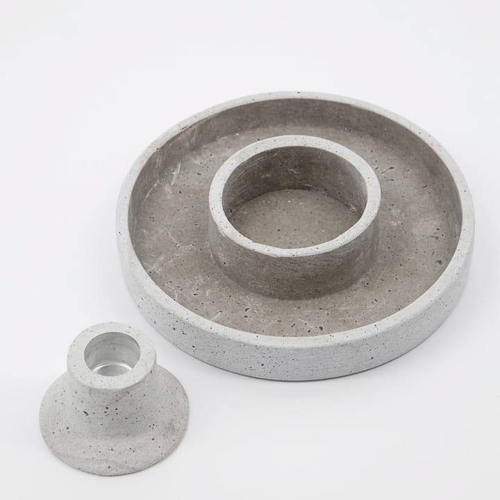 Daca キャンドルスティック Ø15 cm, grey House Doctor | ハウスドクター
