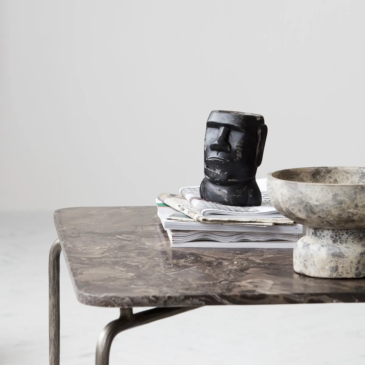 Earth 花瓶 11 cm, black House Doctor | ハウスドクター