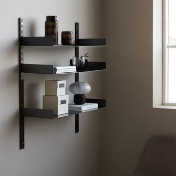 Fog ランタン ブラック and ホワイト マーブル - 20 cm - House Doctor | ハウスドクター