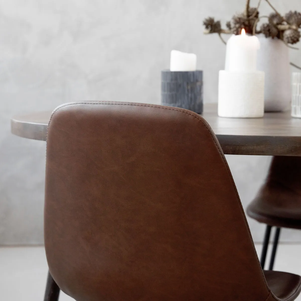 Found チェア pleather, Brown House Doctor | ハウスドクター