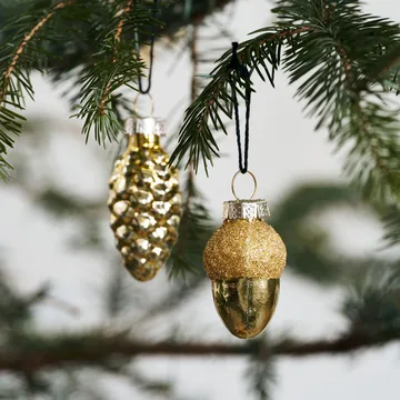 Glint クリスマス デコレーション 5.8 cm 6個セット - Gold - House Doctor | ハウスドクター