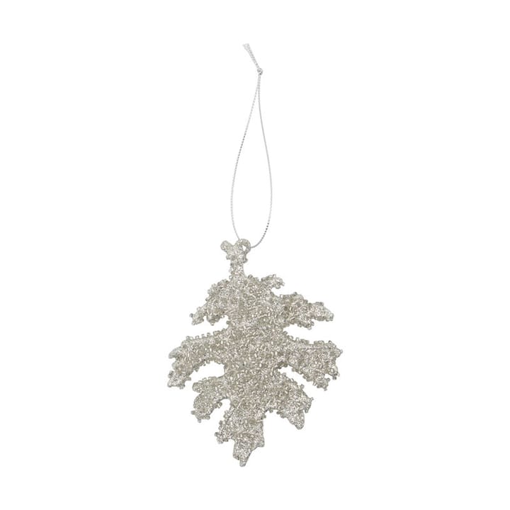 Gliz クリスマス デコレーション 10.5 cm 3個セット, Silver glitter House Doctor | ハウスドクター