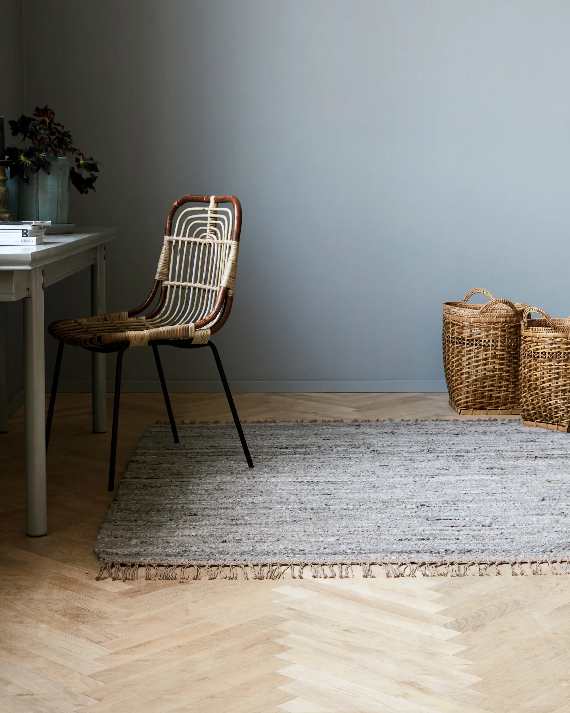 Hafi ラグ  180x180 cm, Grey-brown House Doctor | ハウスドクター