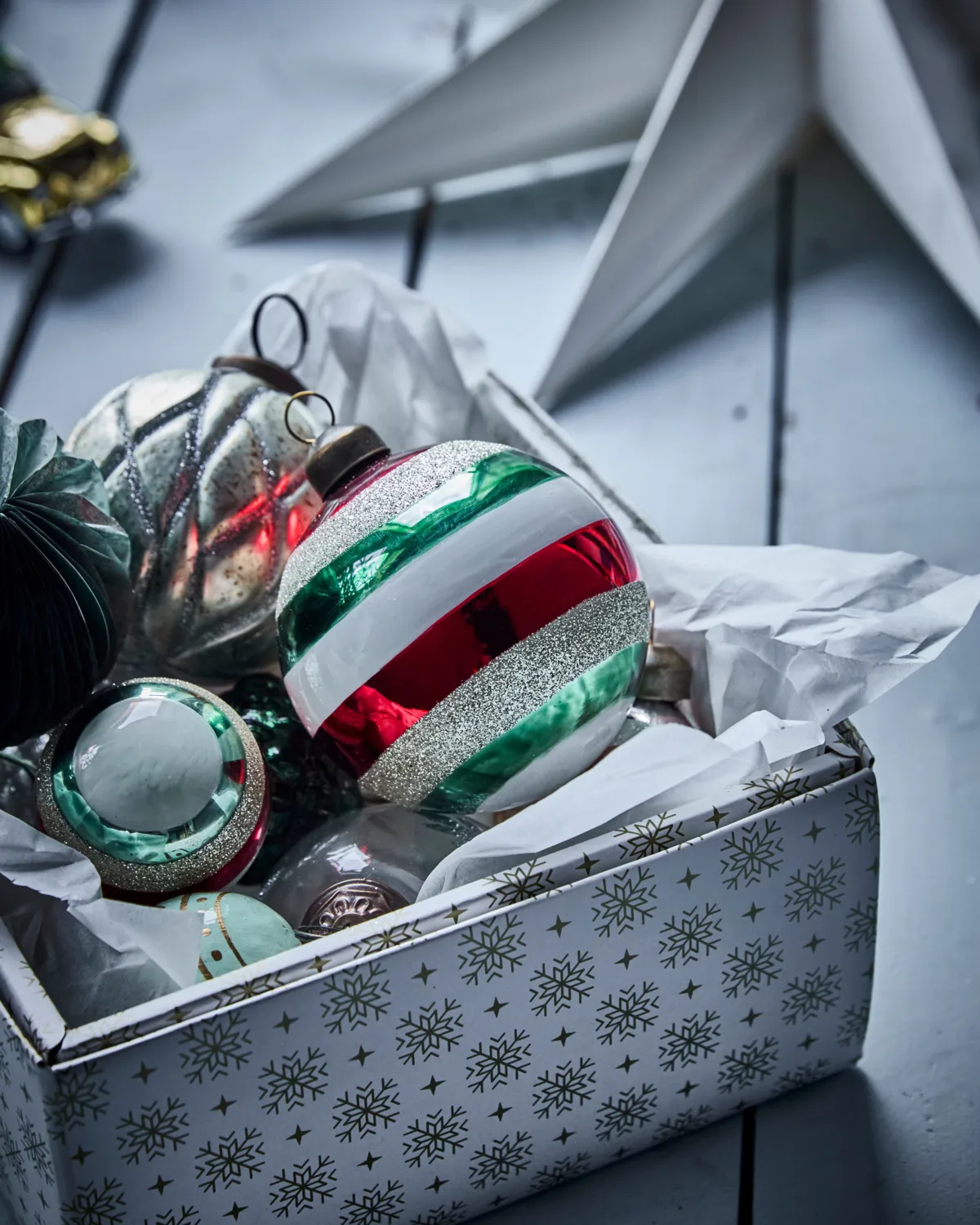 Happy クリスマスオーナメント Ø8 cm 4個, Multi House Doctor | ハウスドクター