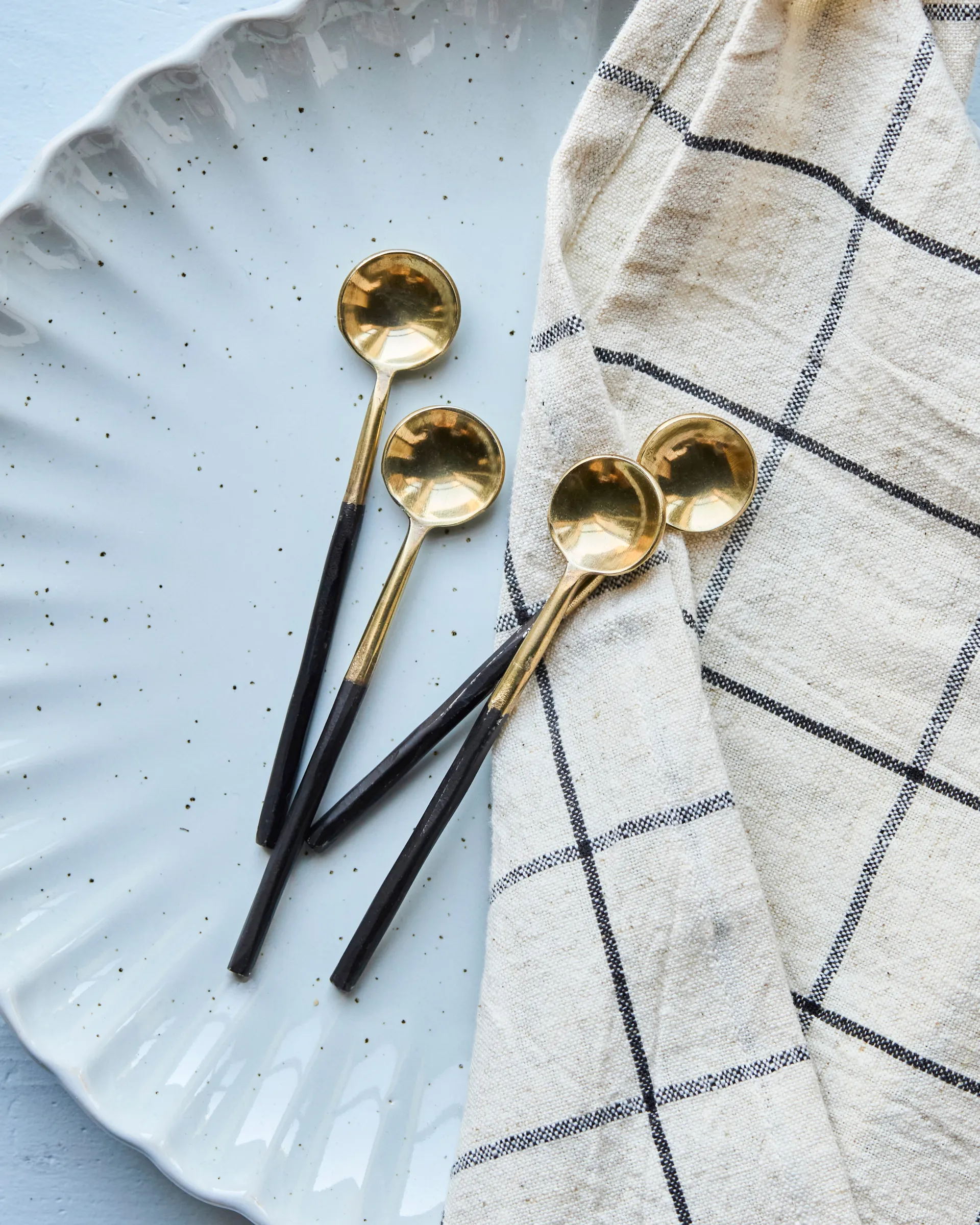 House Doctor スプーン 4本, Antique brass House Doctor | ハウスドクター