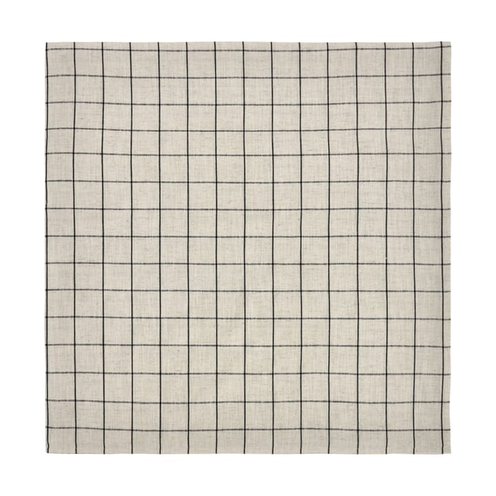 Join テーブルクロス 150x150 cm - Black-off white - House Doctor | ハウスドクター