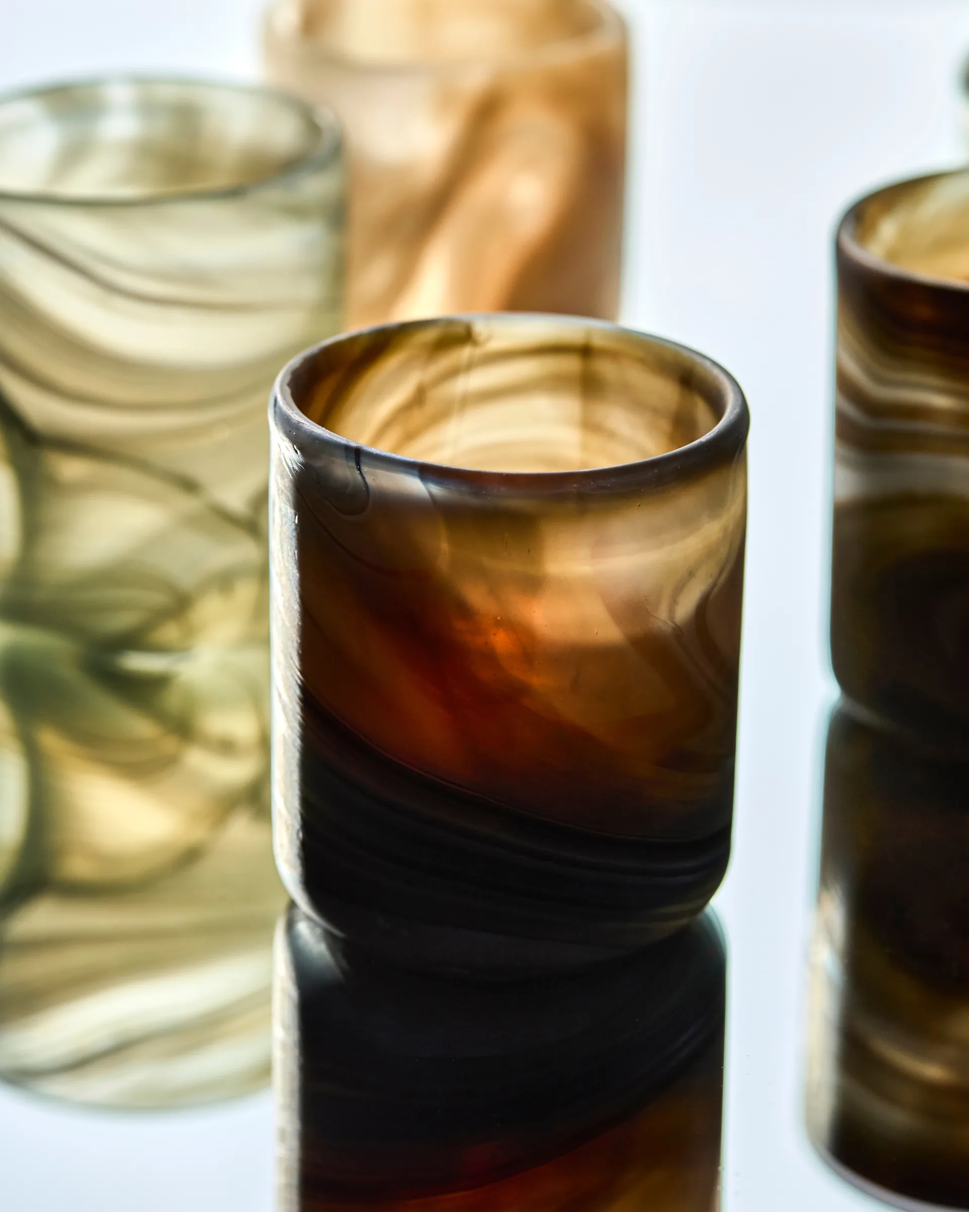 Kae ティーライトホルダー Ø7x8 cm, Brown House Doctor | ハウスドクター