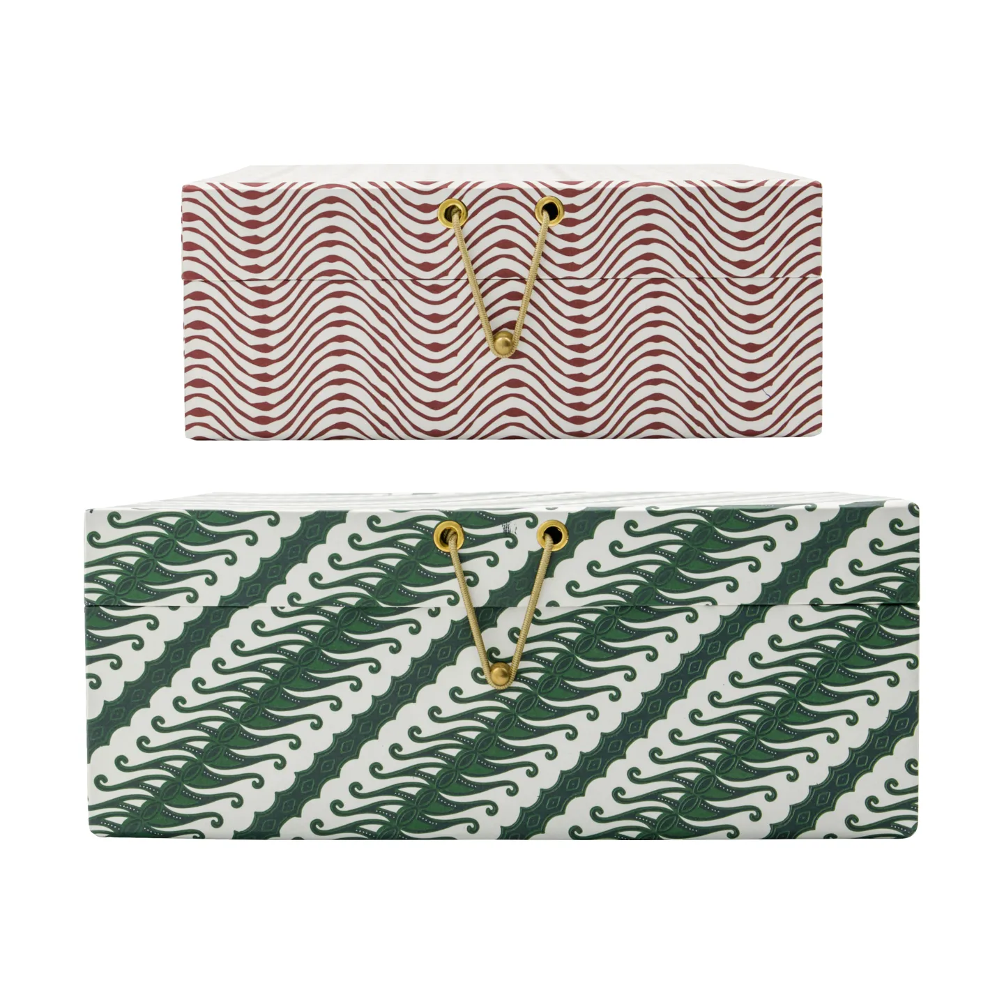 Keep 収納ボックス red-green, 2 pieces House Doctor | ハウスドクター