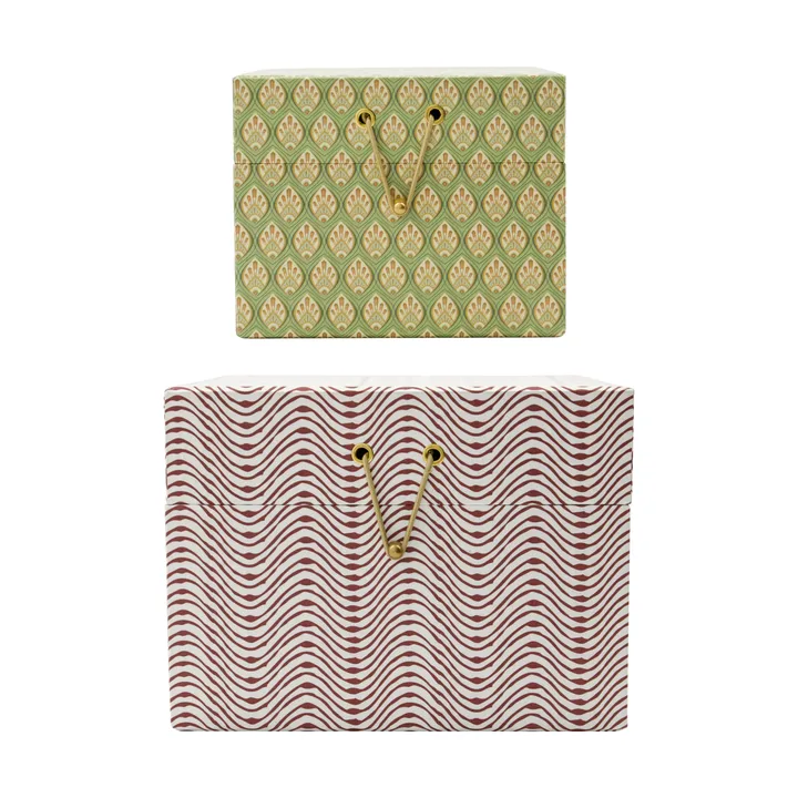 Keep 収納ボックス red-khaki - 2 pieces - House Doctor | ハウスドクター