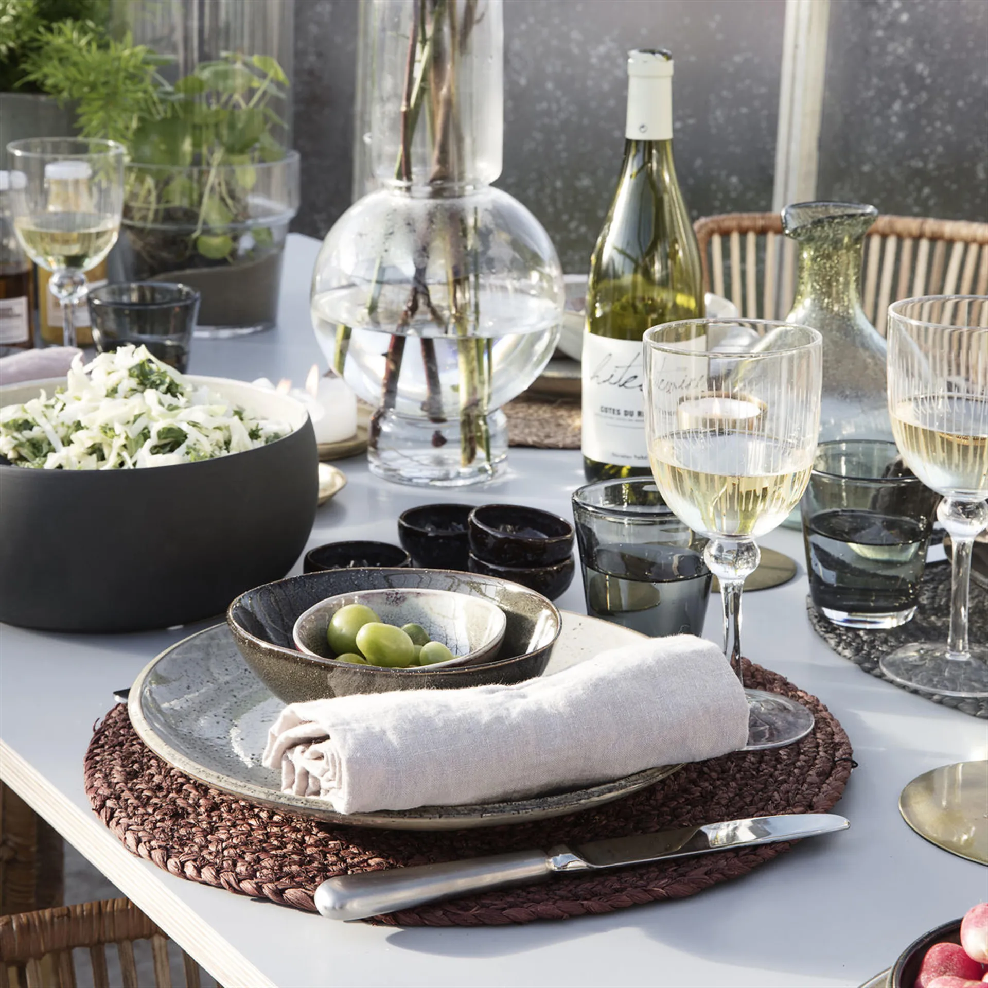 Lake プレート グレー, 27 cm House Doctor | ハウスドクター