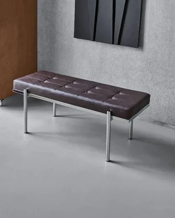 Lao ベンチ - Mulberry-chrome, 110 cm - House Doctor | ハウスドクター