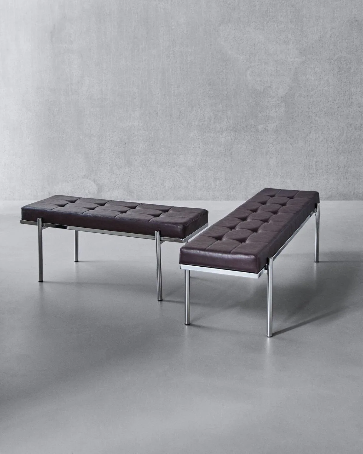 Lao ベンチ, Mulberry-chrome, 110 cm House Doctor | ハウスドクター