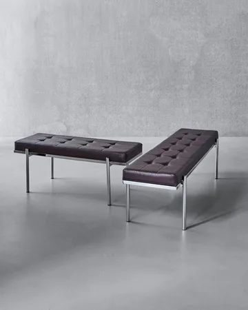 Lao ベンチ - Mulberry-chrome, 110 cm - House Doctor | ハウスドクター
