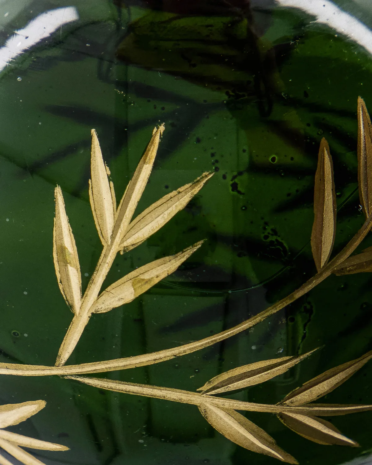 Leaf クリスマスオーナメント Ø7.5 cm 4個, Green-gold House Doctor | ハウスドクター