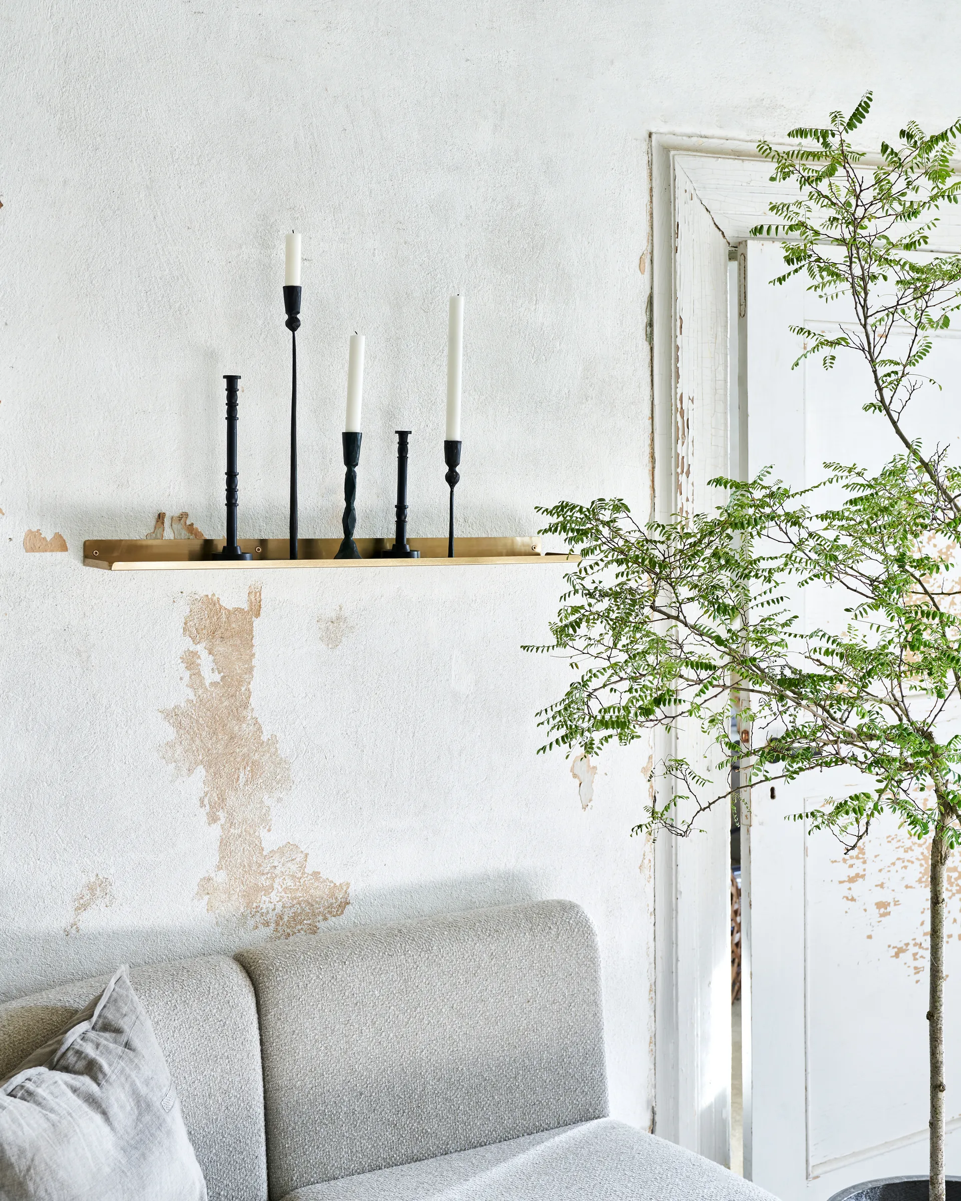 Ledge シェルフ 80 cm, Brass House Doctor | ハウスドクター