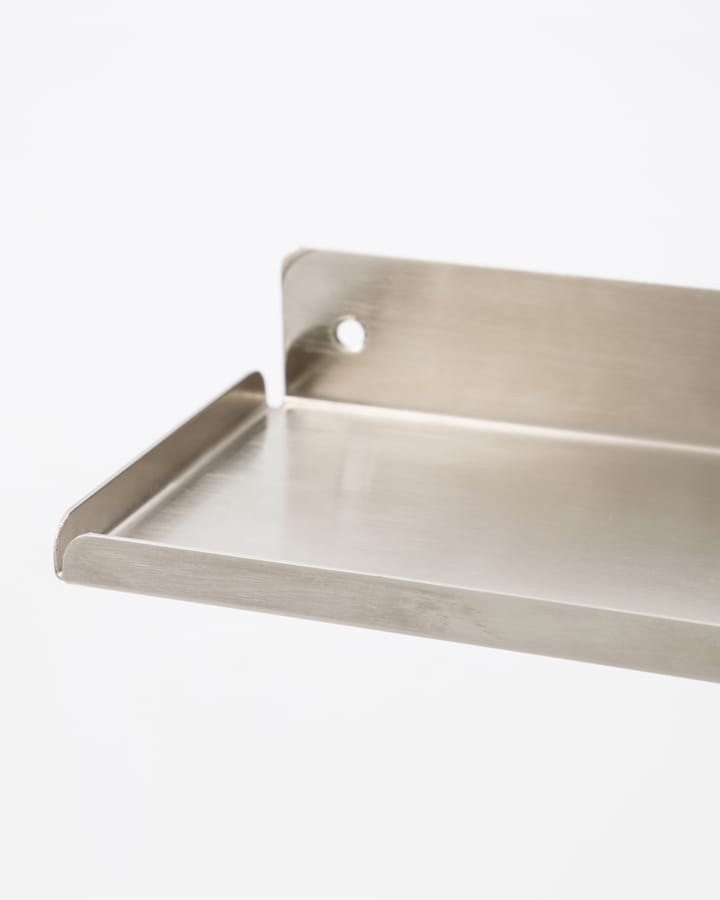 Ledge シェルフ 80 cm, Brushed silver House Doctor | ハウスドクター
