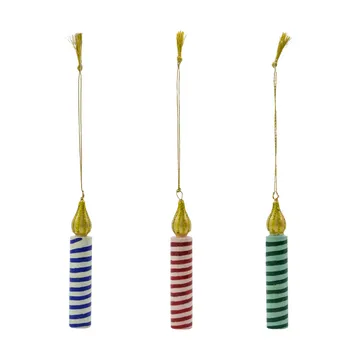 Light デコレーションペンダント 3パーツ - Green-pink-blue - House Doctor | ハウスドクター