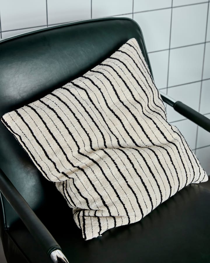 Lines クッションカバー 50x50 cm, Black-off-white House Doctor | ハウスドクター