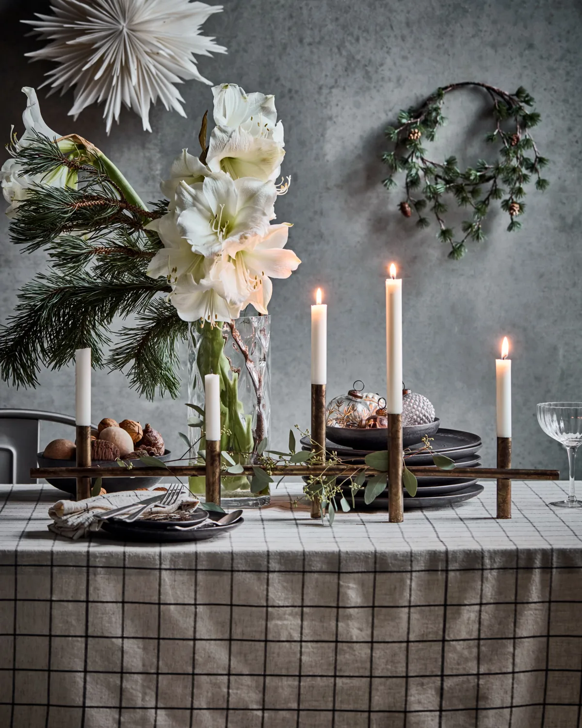 Maxi キャンドルスティック 80 cm, Antique brass color House Doctor | ハウスドクター