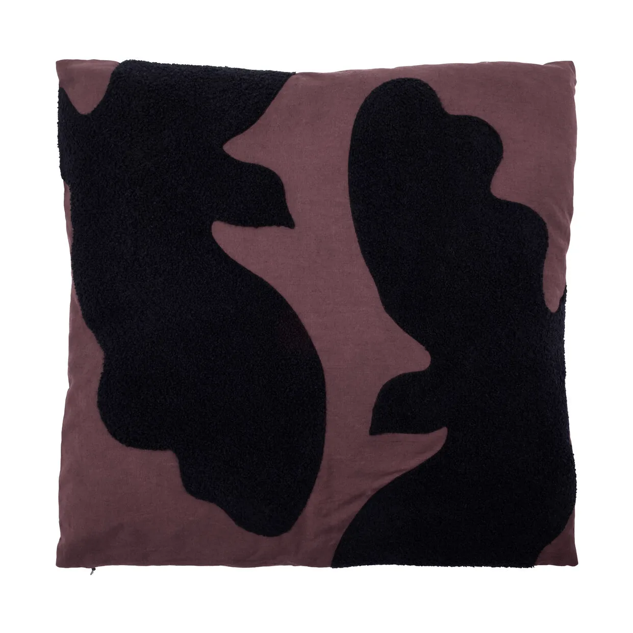 Miki デコレーションクッション, Dark chocolate-black, 50x50 cm House Doctor | ハウスドクター