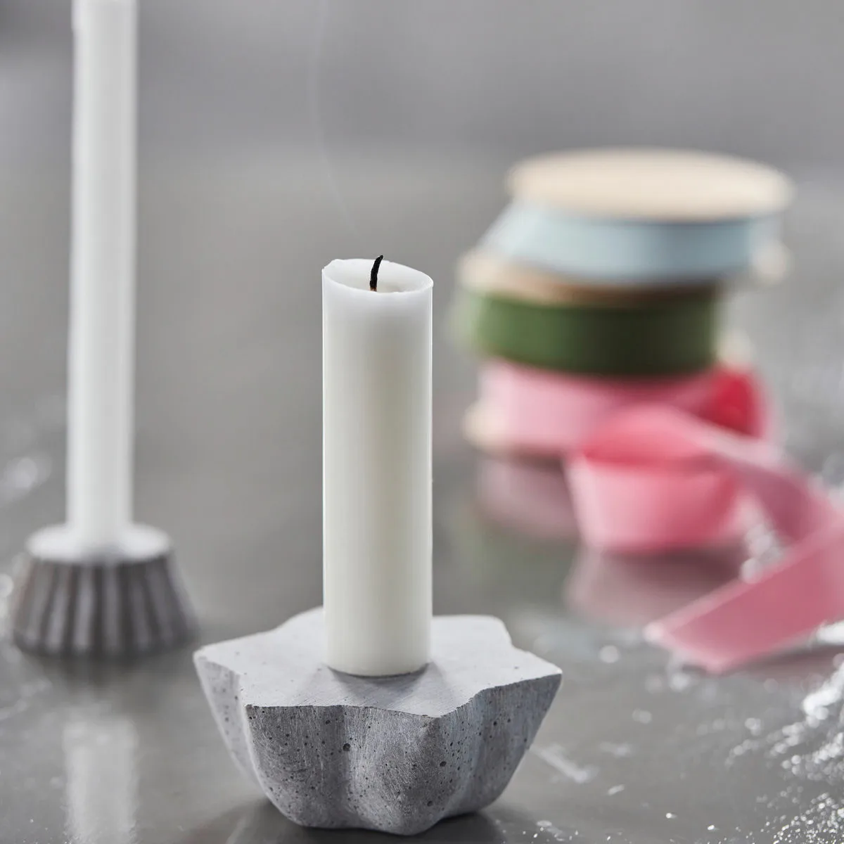 Mold Little Star キャンドルスティック, grey House Doctor | ハウスドクター