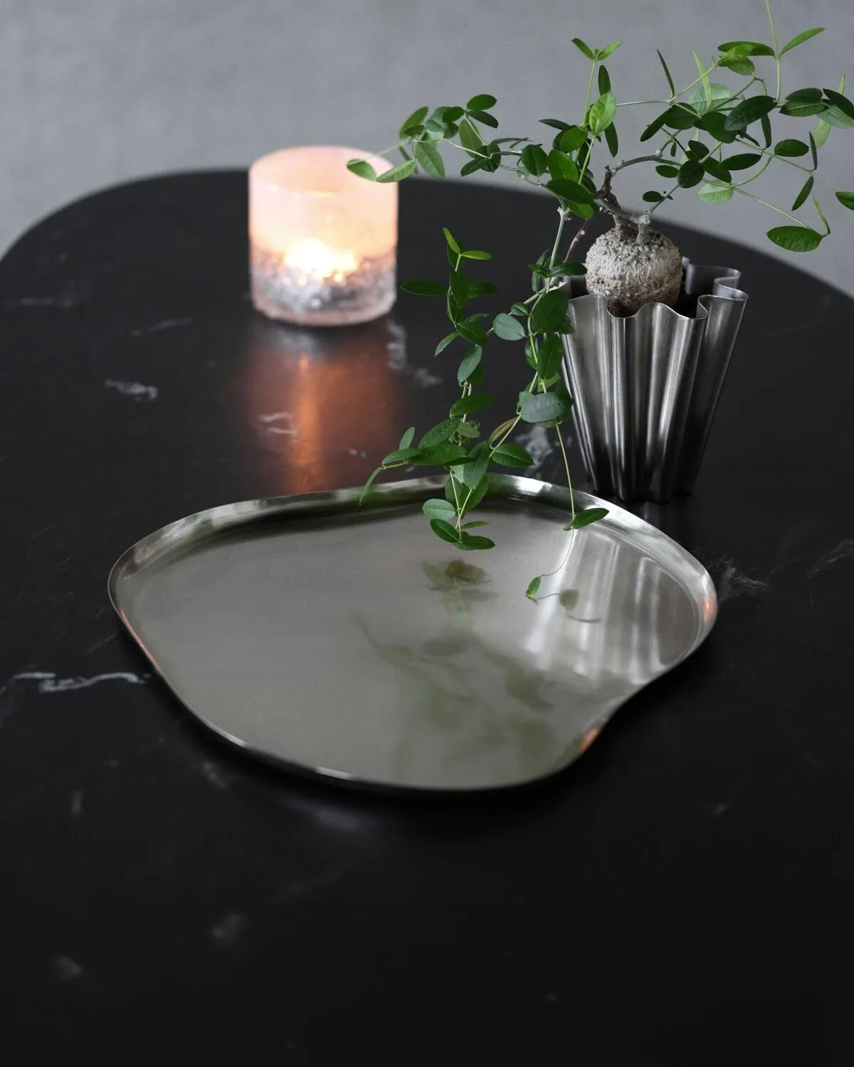 Osea トレイ 35x41 cm, Silver finish House Doctor | ハウスドクター