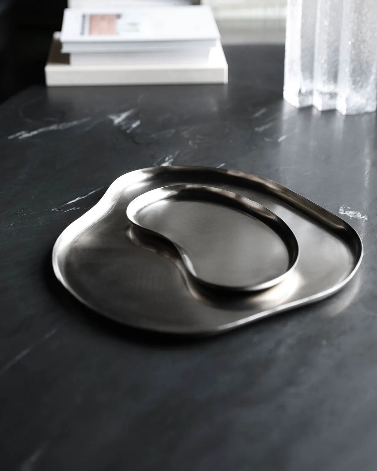 Osea トレイ 35x41 cm, Silver finish House Doctor | ハウスドクター