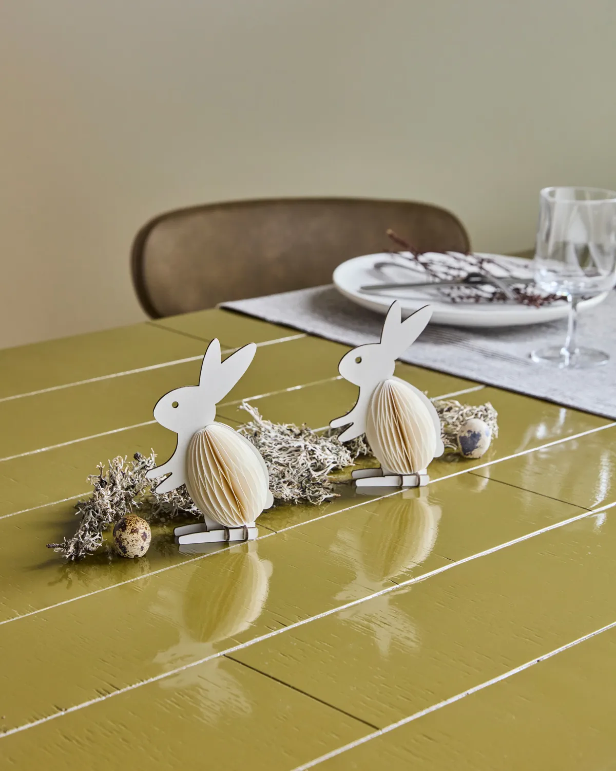 Rabb イースターバニーデコレーション 2パック, Off-white House Doctor | ハウスドクター