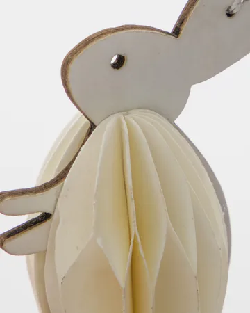 Rabbit イースターハンギングオーナメント 6パック - Off-white - House Doctor | ハウスドクター