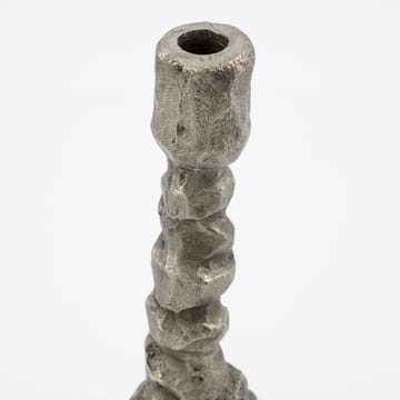 Raku キャンドルスティック antique silver - 25 cm - House Doctor | ハウスドクター