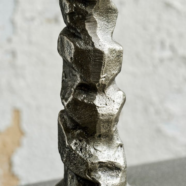 Raku キャンドルスティック antique silver, 25 cm House Doctor | ハウスドクター