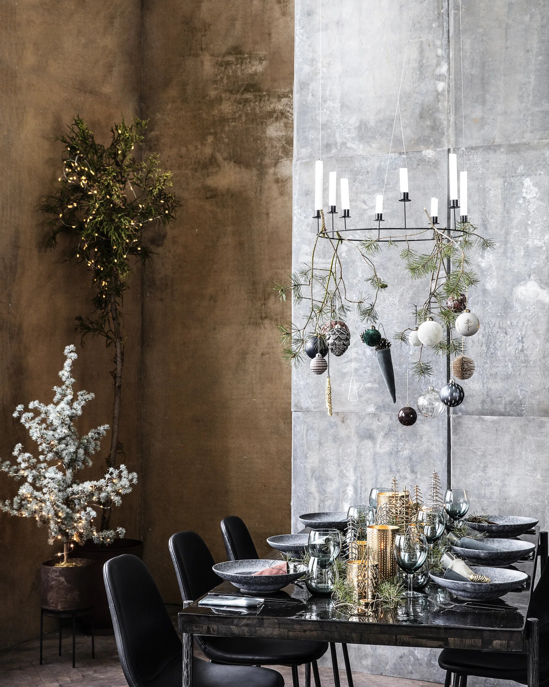 Ring キャンドルスティック Ø50 cm, Black House Doctor | ハウスドクター