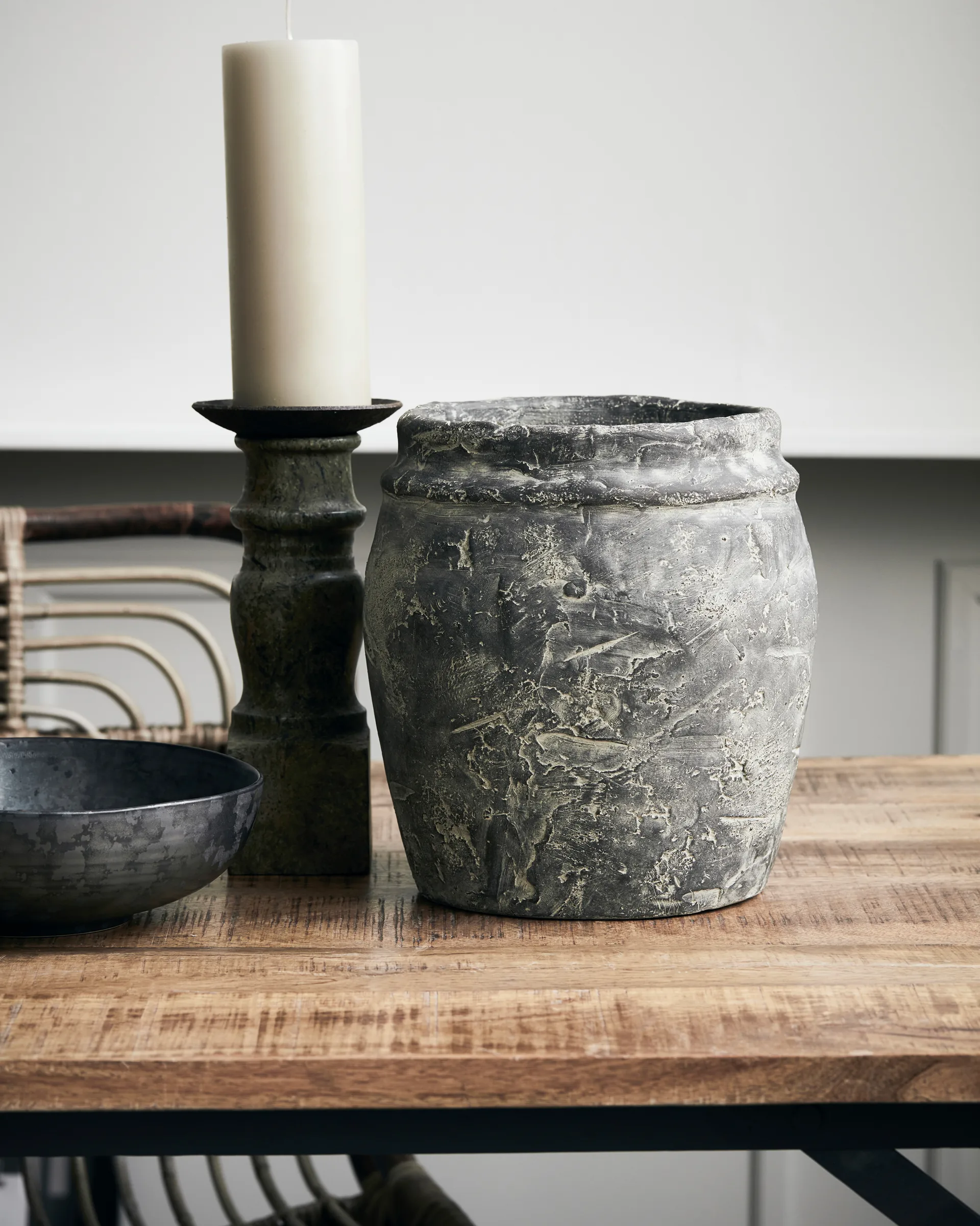 Rube フラワーポット Ø23 cm, grey House Doctor | ハウスドクター