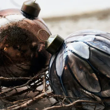 Runy クリスマス オーナメント Ø8 cm 2個セット - Brown - House Doctor | ハウスドクター