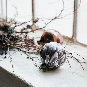 Runy クリスマス オーナメント Ø8 cm 2個セット - Brown - House Doctor | ハウスドクター