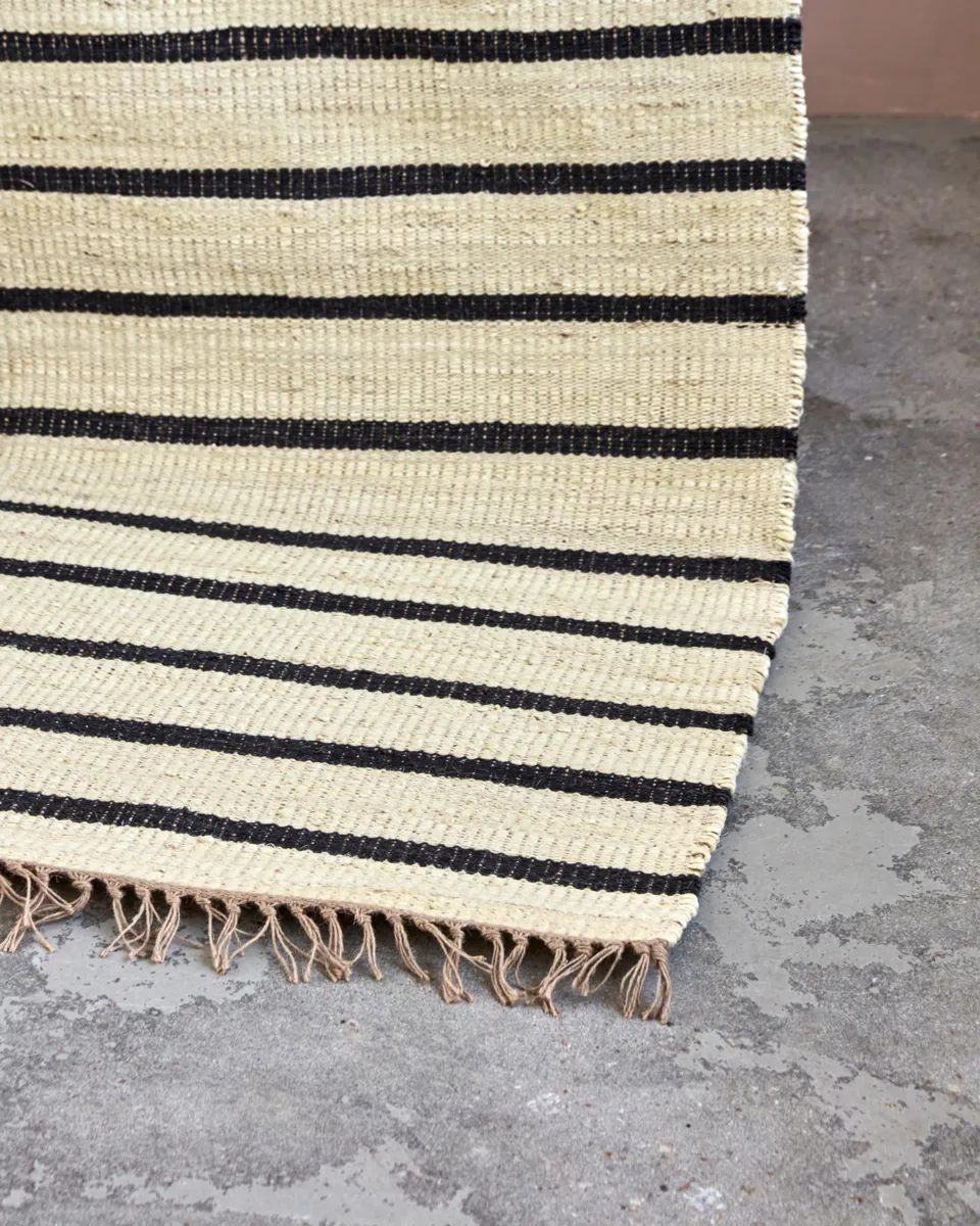 Sima ラグ 60x90 cm, Black-natural House Doctor | ハウスドクター