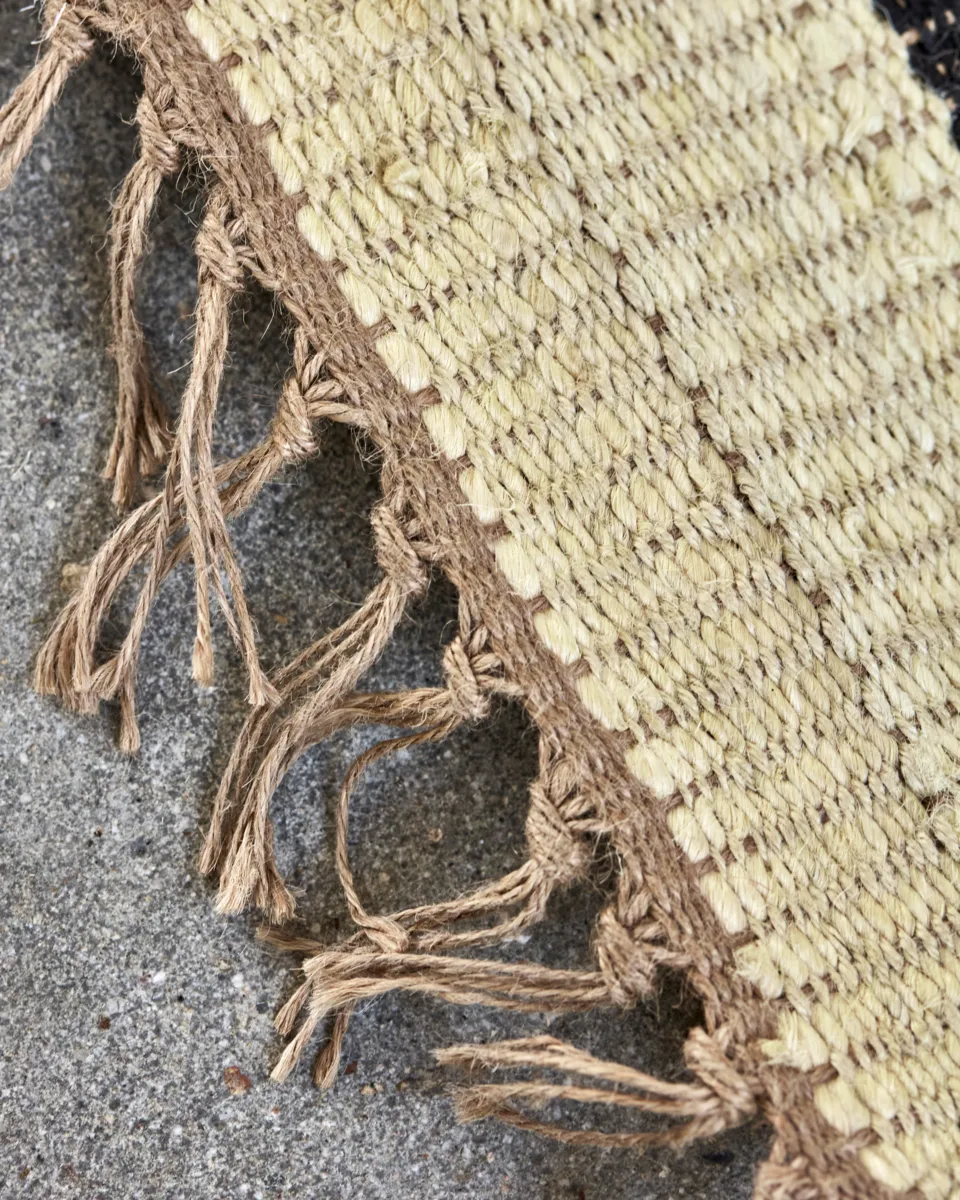 Sima ラグ 60x90 cm, Black-natural House Doctor | ハウスドクター