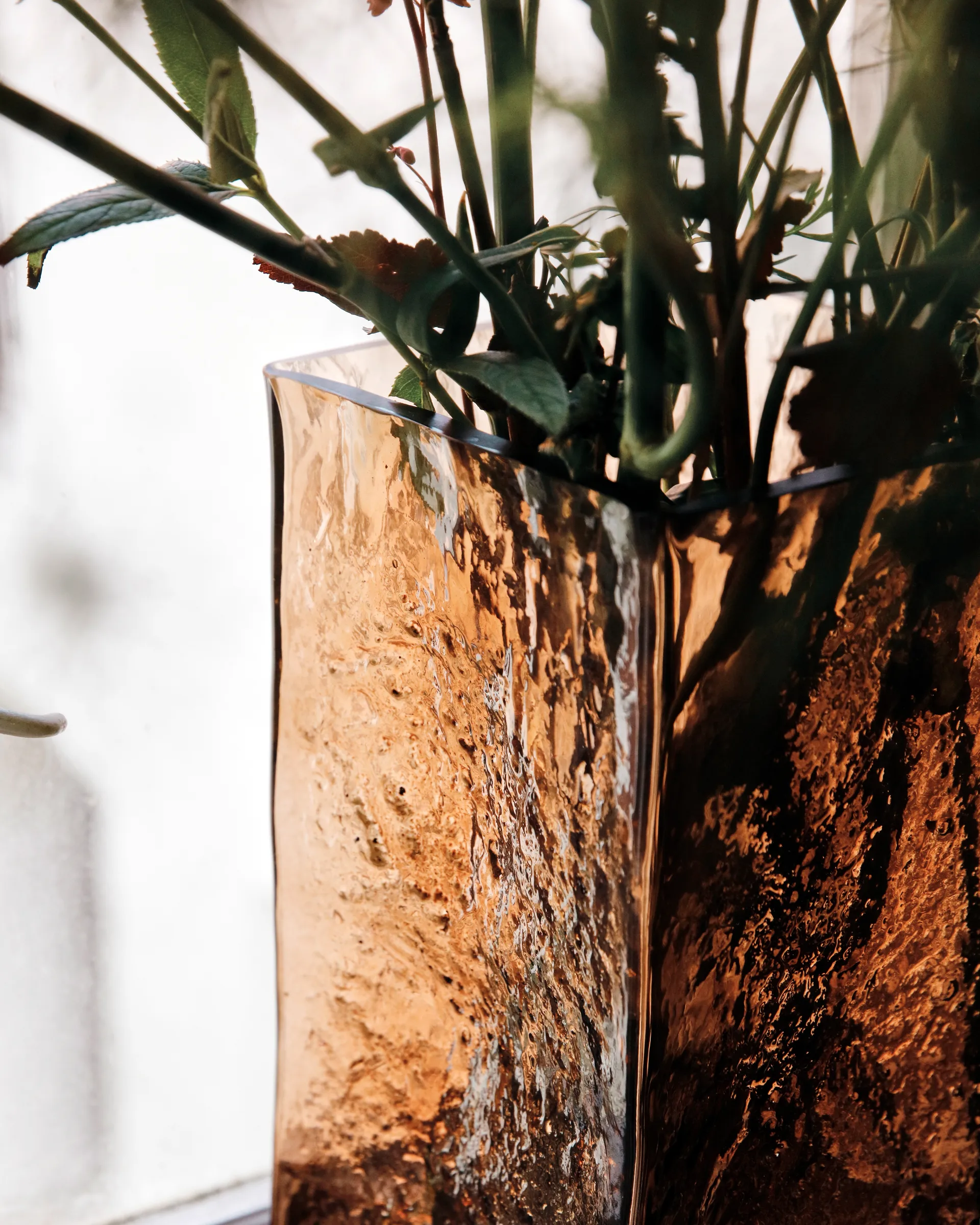 Square 花瓶 16x30 cm, Amber House Doctor | ハウスドクター