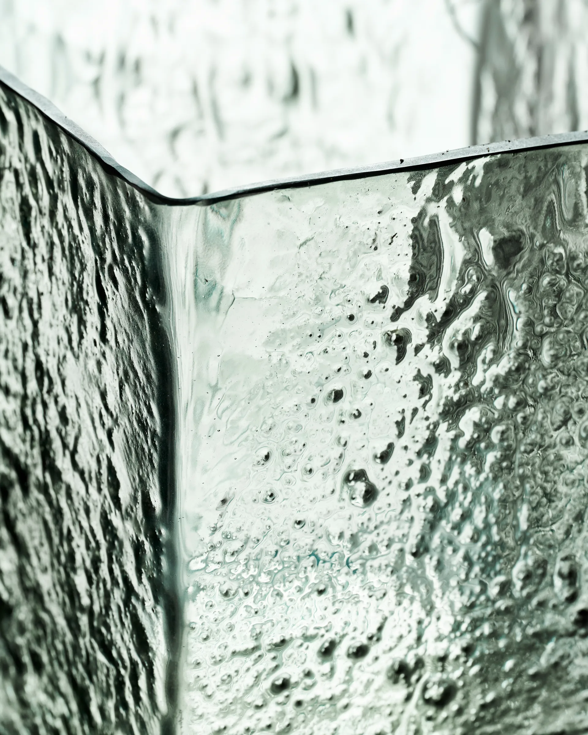 Square 花瓶 18x18 cm, Light blue House Doctor | ハウスドクター