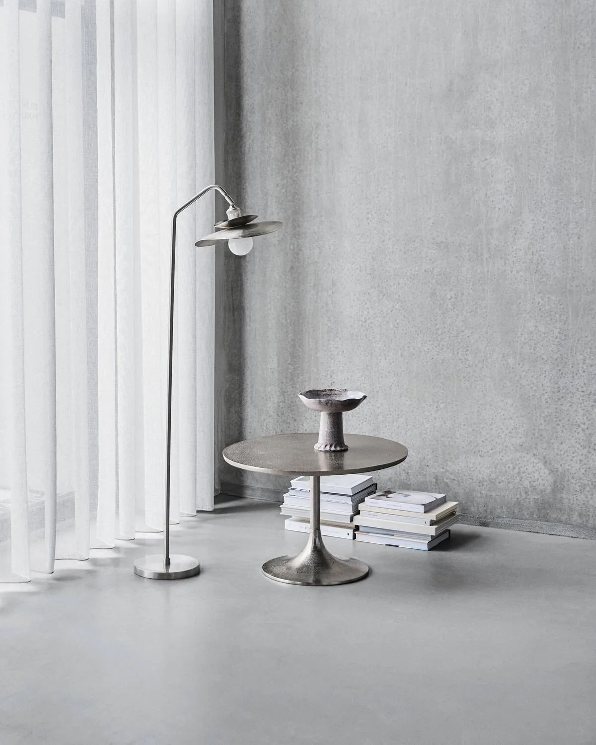 Stand フロアランプ, Brushed silver, 129.5 cm House Doctor | ハウスドクター